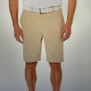 Ben Hogan Performance Men's Flat Front Active Flex Stretch Golf Short, size 34
